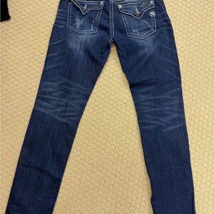 Miss Me Dark Blue Skinny Jeans